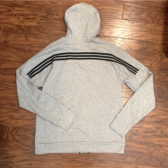 MEN’s Sz L - Adidas Lightweight Zip up. Like New- Never Worn - Picture 2 of 3